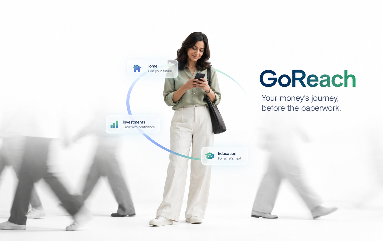 GoReach visual language and brand direction
